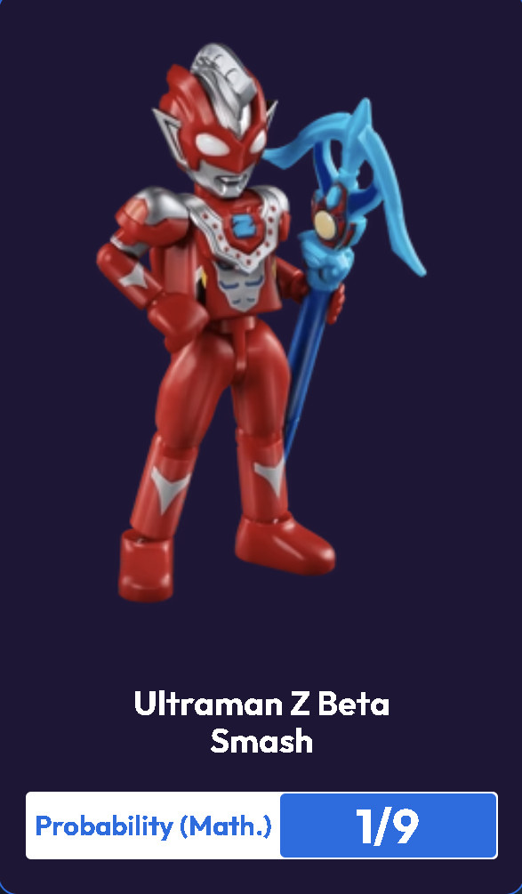 Blokees Ultraman Galaxy Version 05 Mini Model Kit Ultraman Z Beta Smash 1/9
