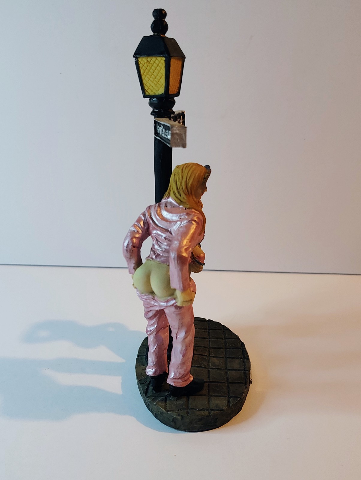 New Orleans Mardi Gras & Bourbon Street Corner Women Figure
