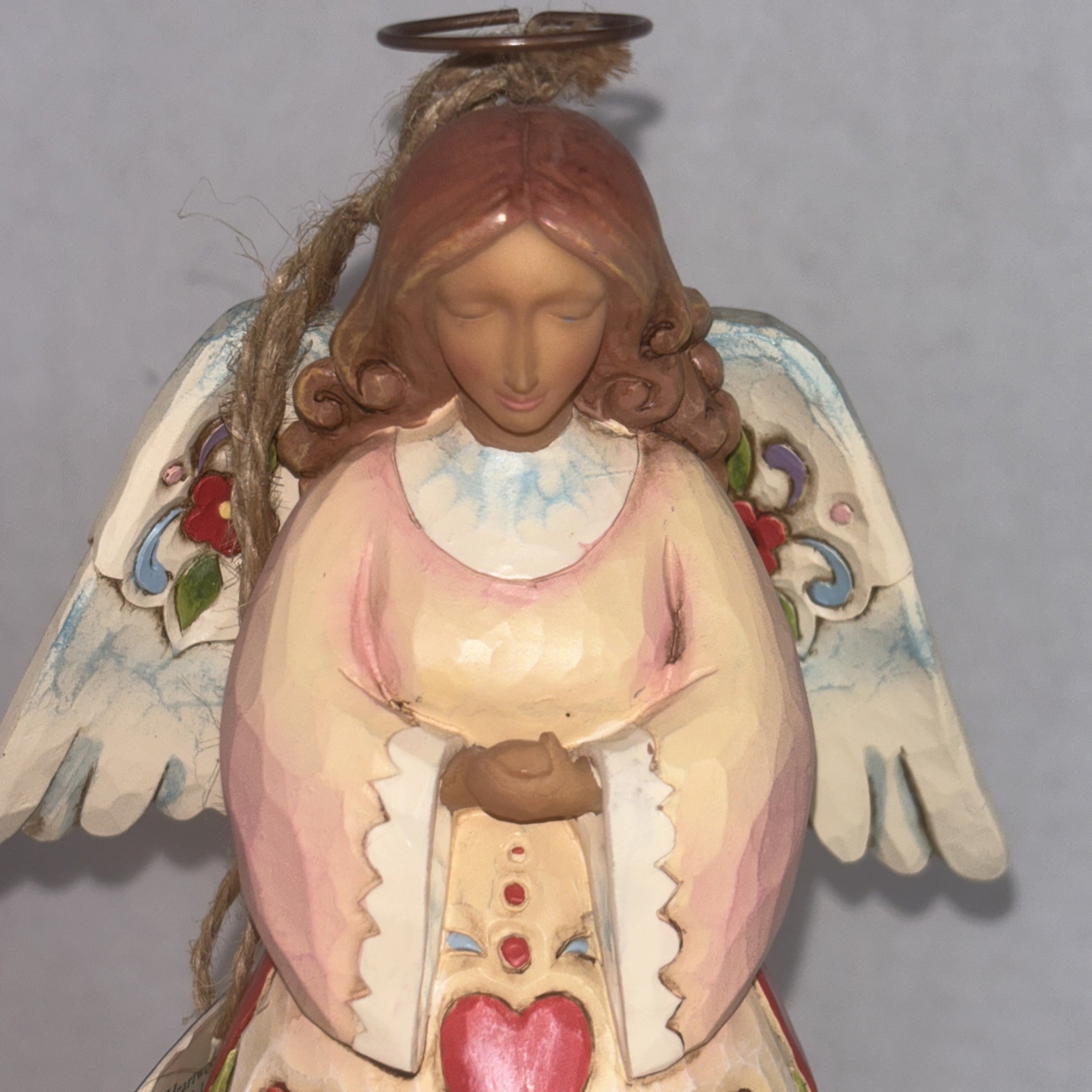 Jim Shore friendship makes life worth living figurine wTag Heartwood Creek 9 3/4