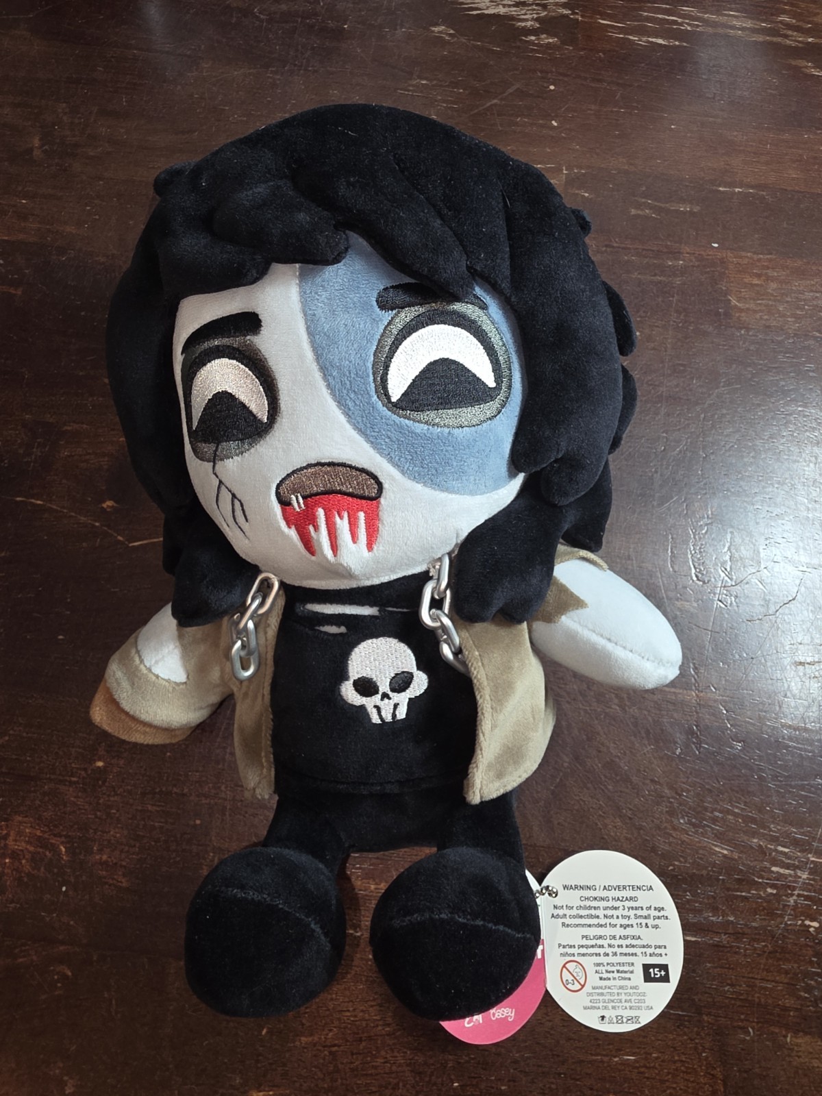 Youtooz Johnnie Gilbert ZOMBIE Plush 9″ LIMITED EDITION w/ tag – Sold Out