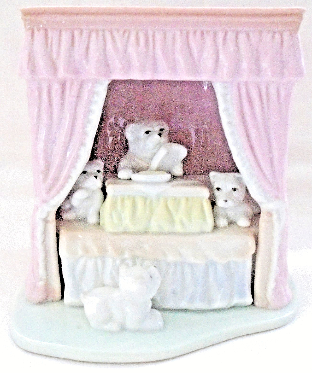 Vintage Simson Home Buddies Puppy Dogs Ceramic Figurine
