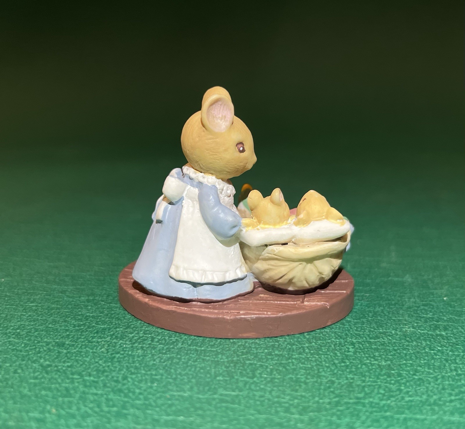 Vtg Avon Forest Friends Mini Mouse Figurine Table Top Ornaments, Lot of 3