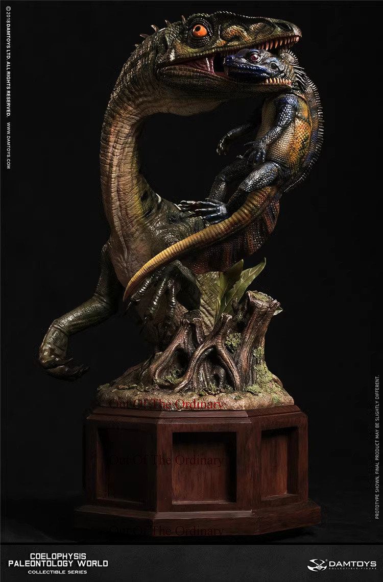DAMTOYS MUS008 A Coelophysis Dinosaur Limited Figurines Animal Models Collection