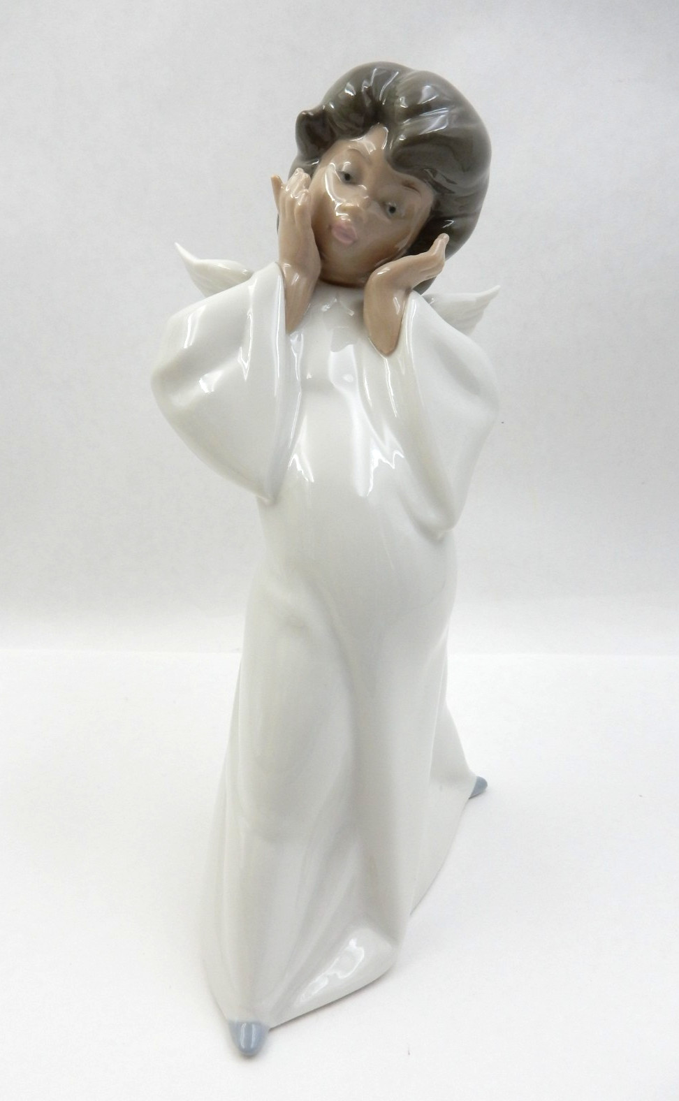 VINTAGE 1977 LLADRO DAISA “MIME ANGEL” 9″ PORCELAIN FIGURINE #4959 MADE IN SPAIN