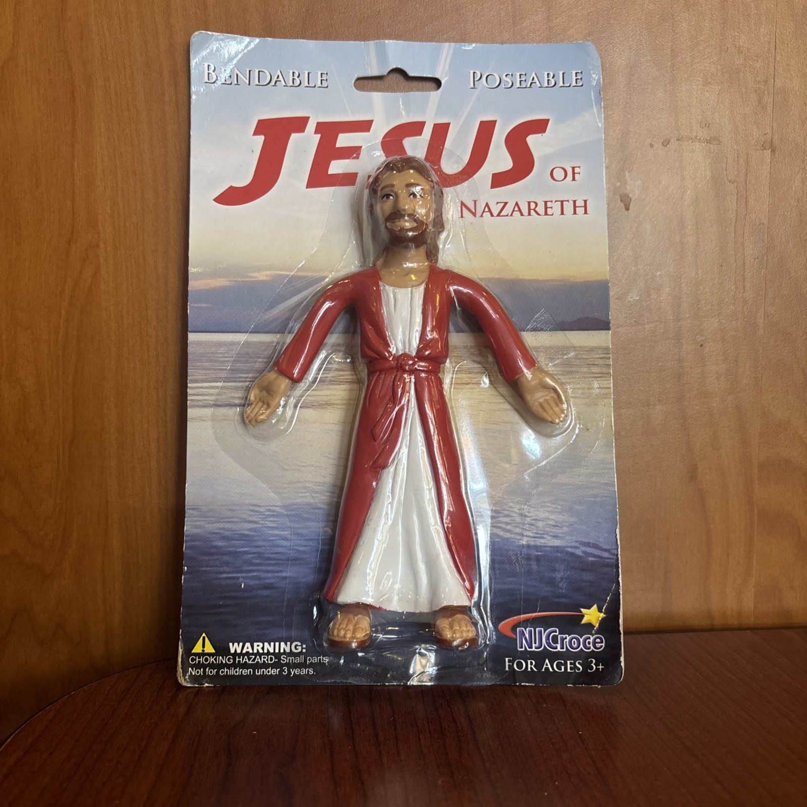 NJ Croce JESUS OF NAZARETH Bendable Poseable Action Figure Model Toy Vintage Toy