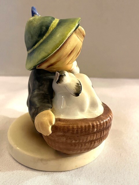 Hummel “Playmates” Boy with Bunnies Figurine TML#2 #58/0. 1950-1959. $165.00