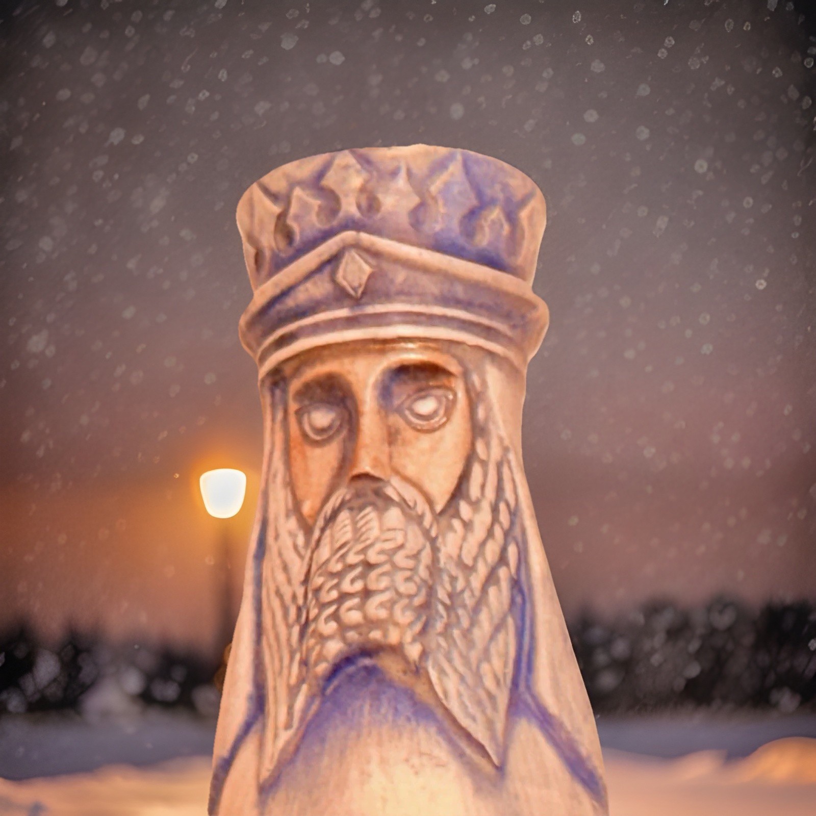 Greek Statues; (“Three Wise Men”).