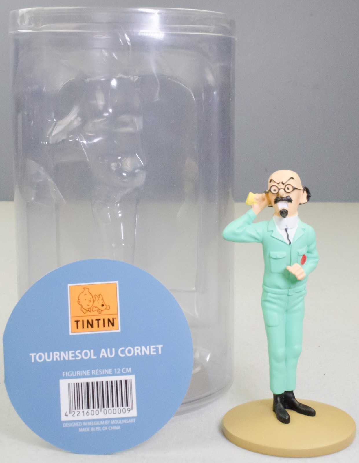 Tintin Figurine Moulinsart 42216 Tournesol Au Cornet – Destination Moon 12cm