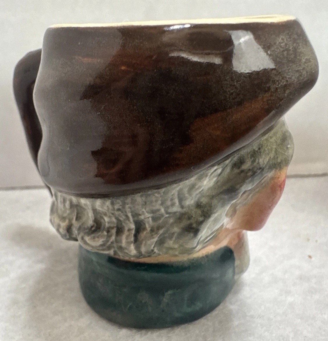 VTG Mini Mug Landcaster & Sandland Ltd TobyEngland Hand Painted Bone China 2.5”