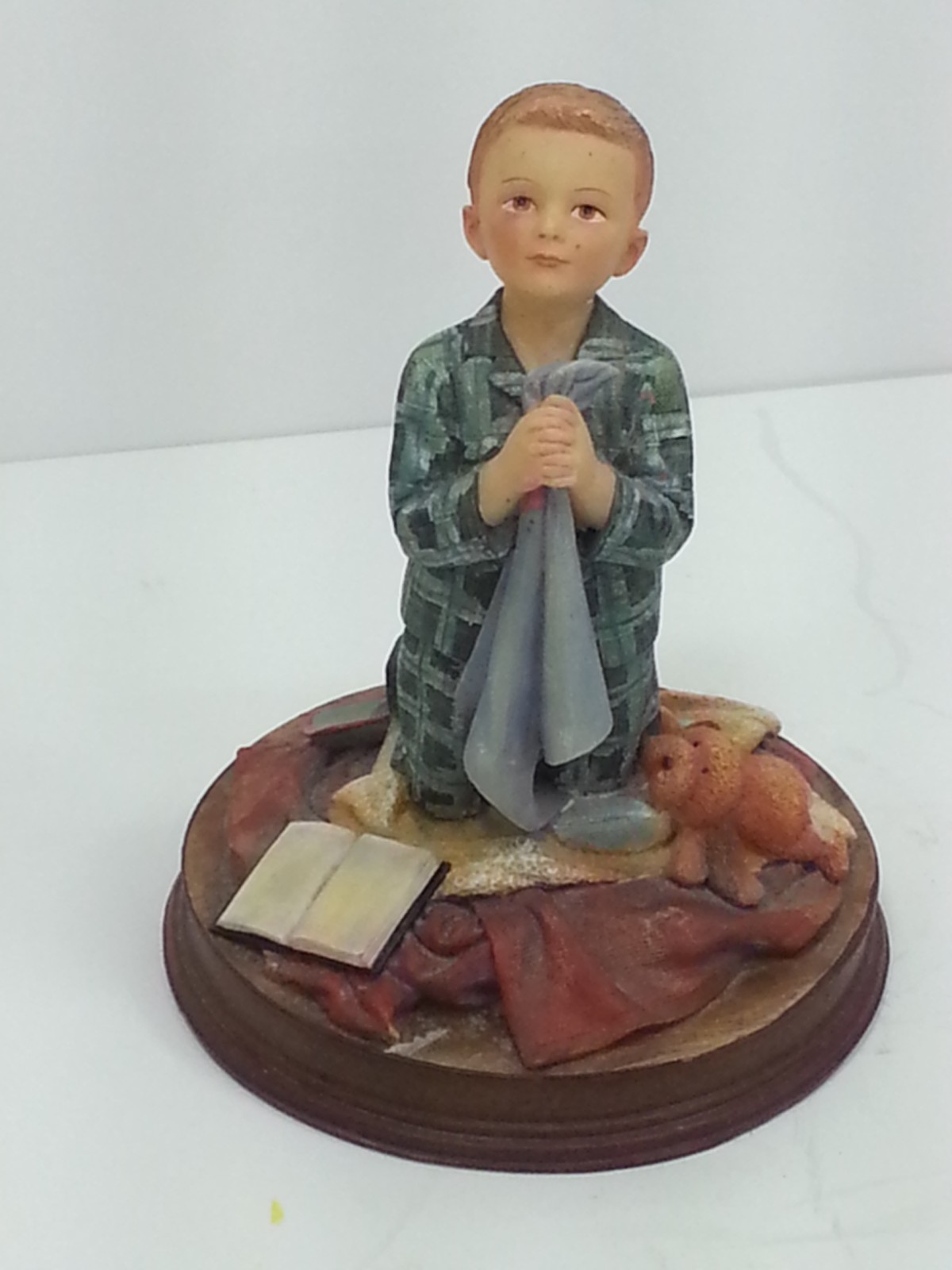 Demdaco 2005 “Mama Says…Pray” Little Boy by Kathy Andrews Fincher 4.5 inch