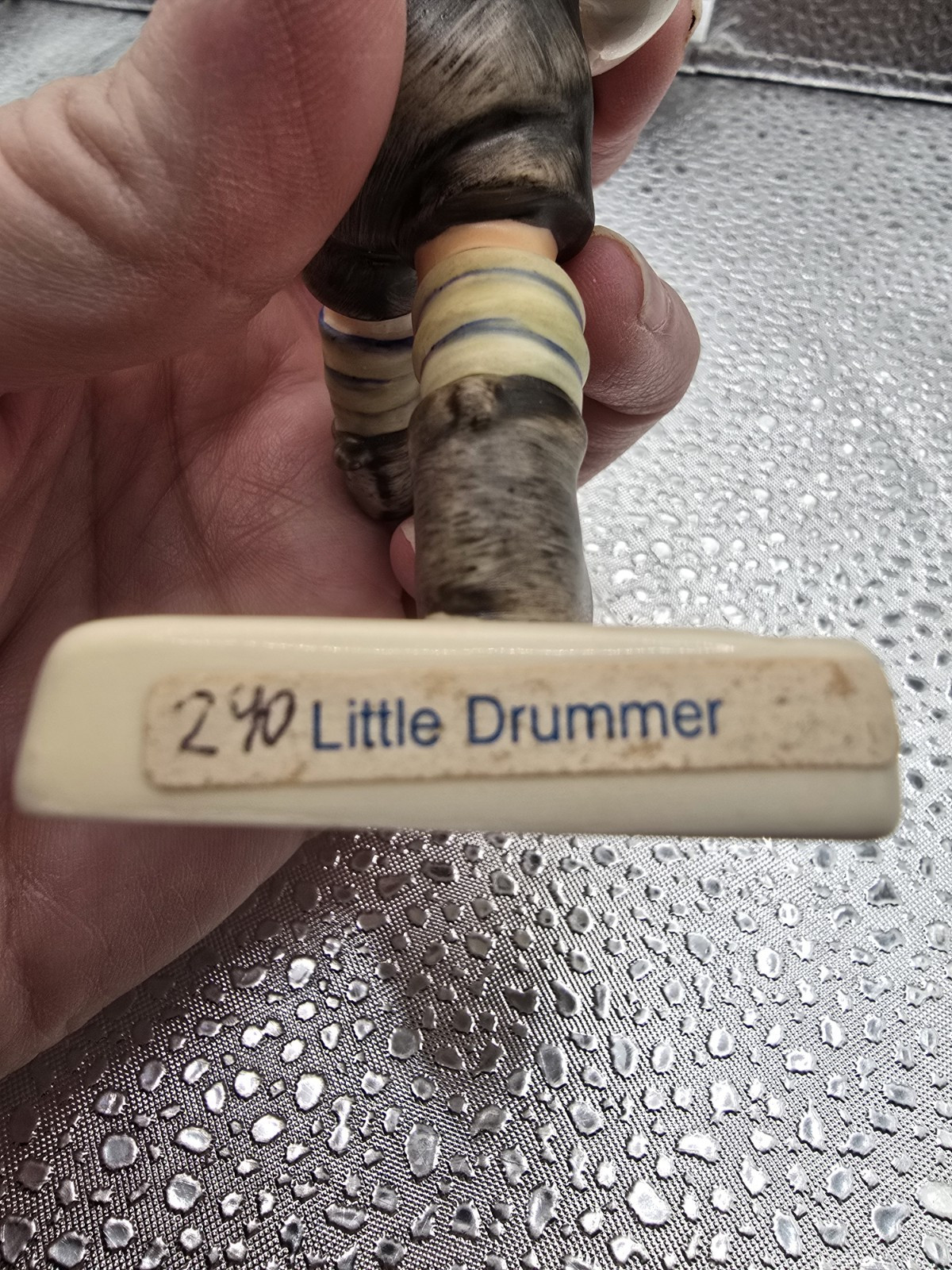 Goebel Hummel Little Drummer Figure Boy with Drum 1955 #240 W Germany