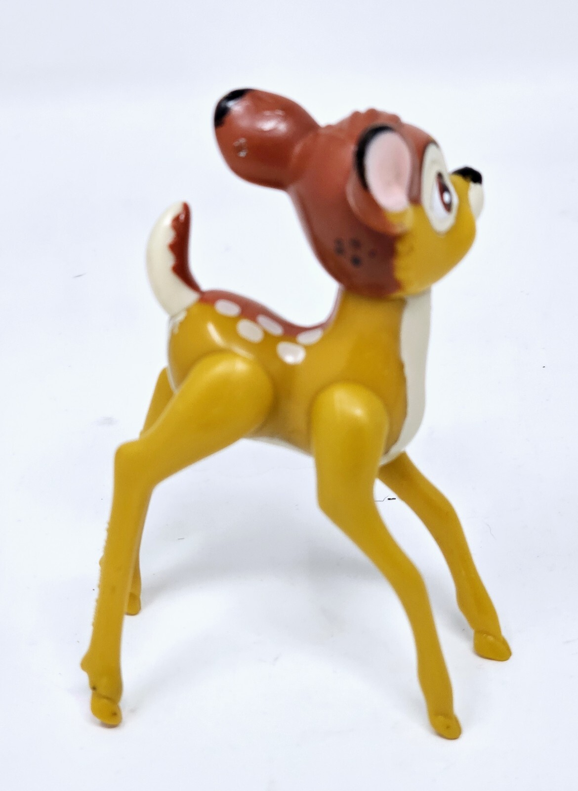 Disney Bambi Plastic Toy Figurine Deer 3 3/4″ Poseable Legs & Head