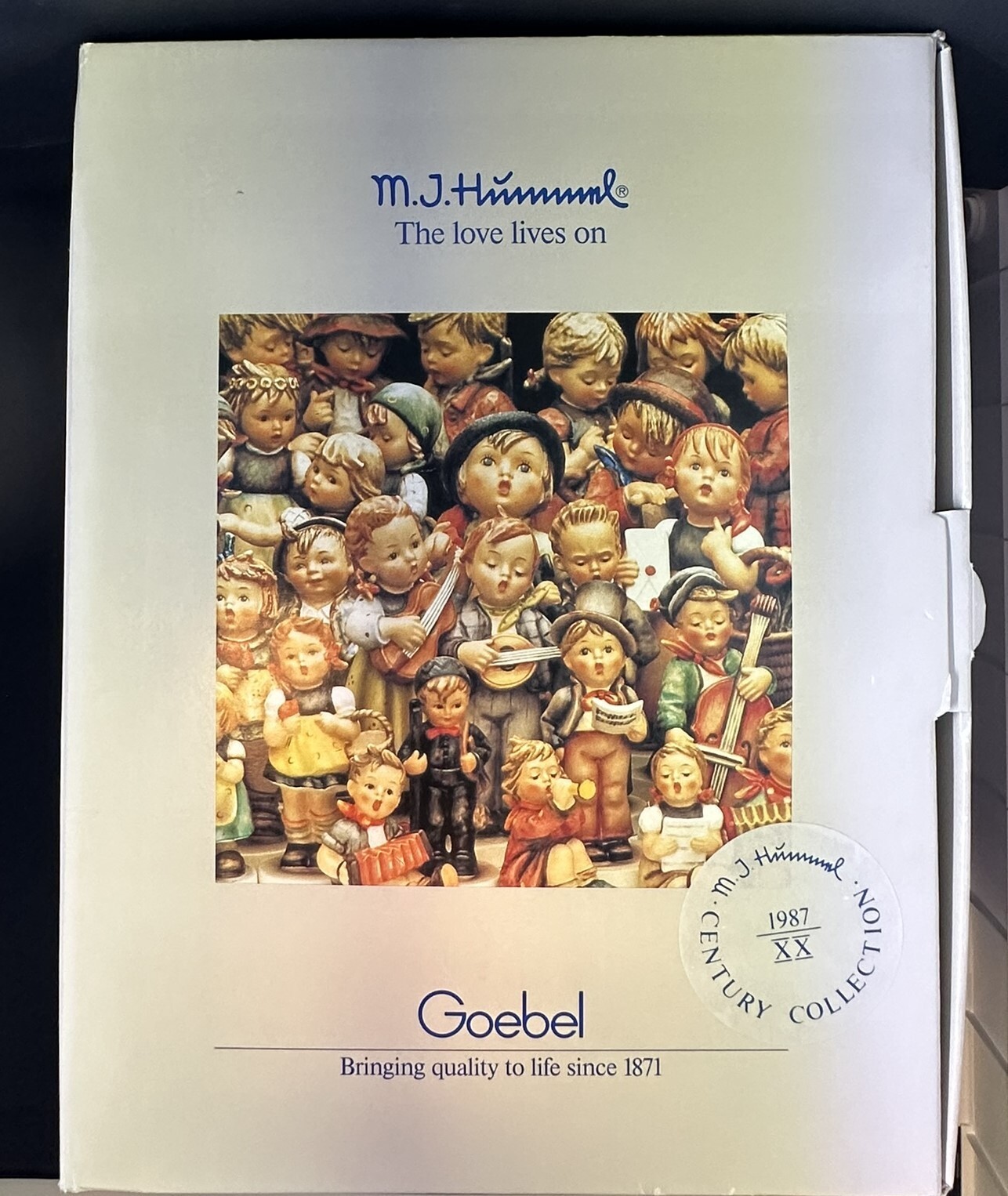 Hummel “PLEASANT JOURNEY” HUM #406, Signed!!!, 6.25 in, Mint, original box