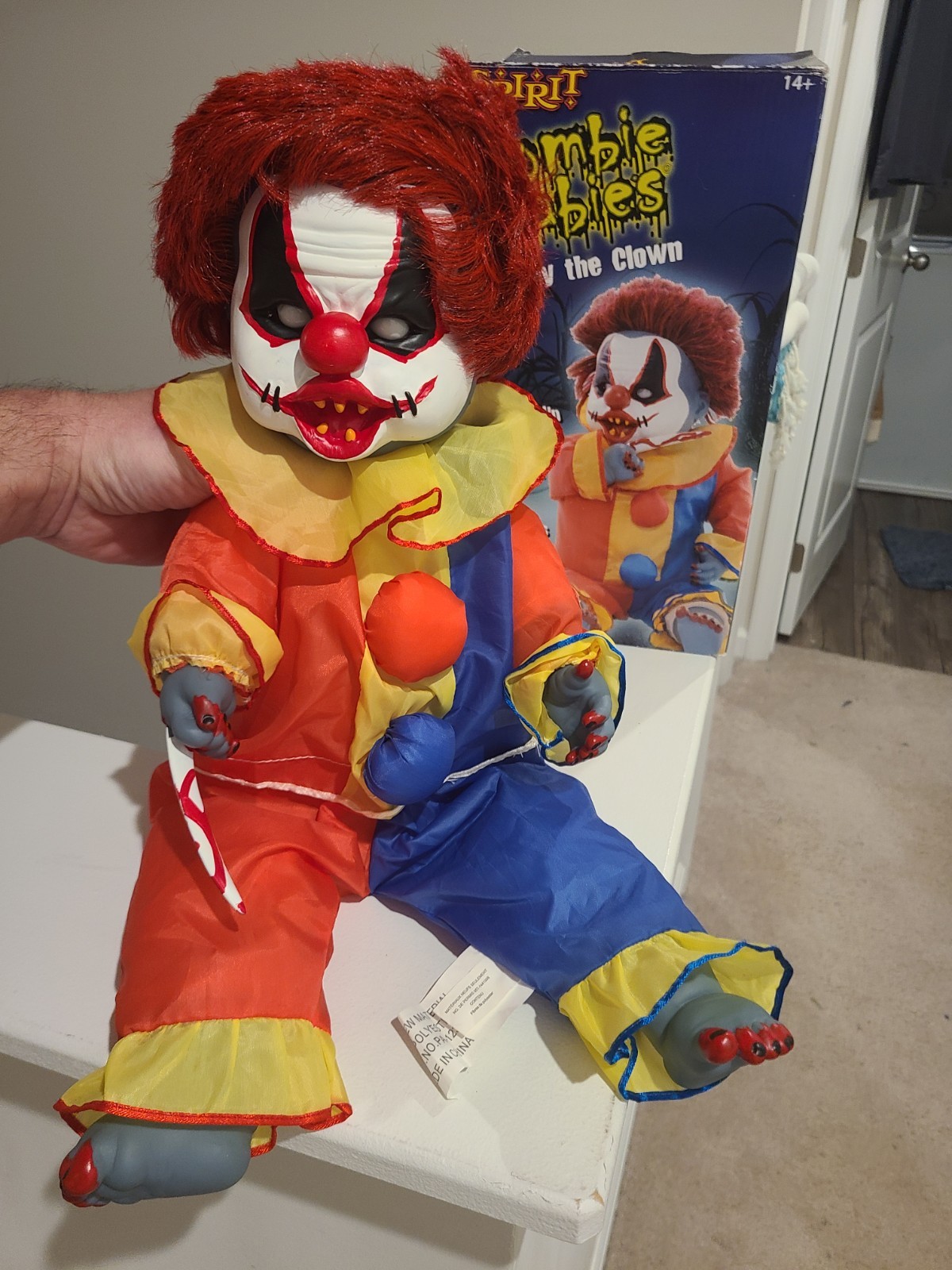 Spirit Halloween Zombie Babies Ouchy The Clown Morbid Enterprises