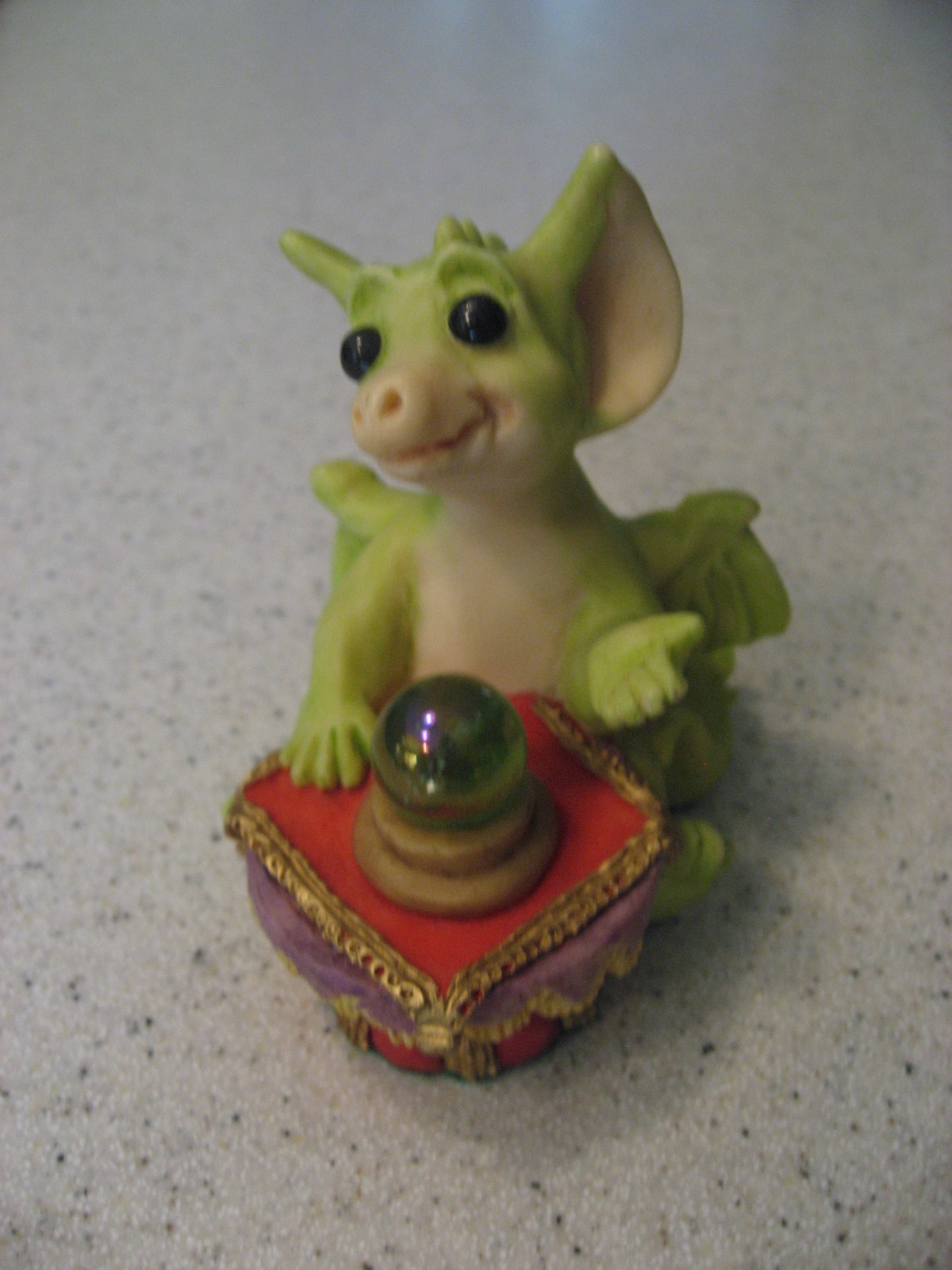 Real Musgrave Whimsical Pocket Dragons Sees All… Knows All Figure 1995 Flambro