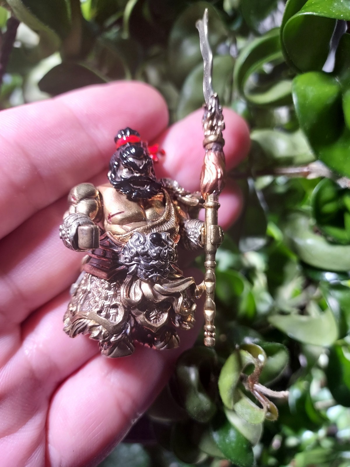 Guan Gong Guan Yu Warrior Statue Chinese General Figurine Collectible Gift