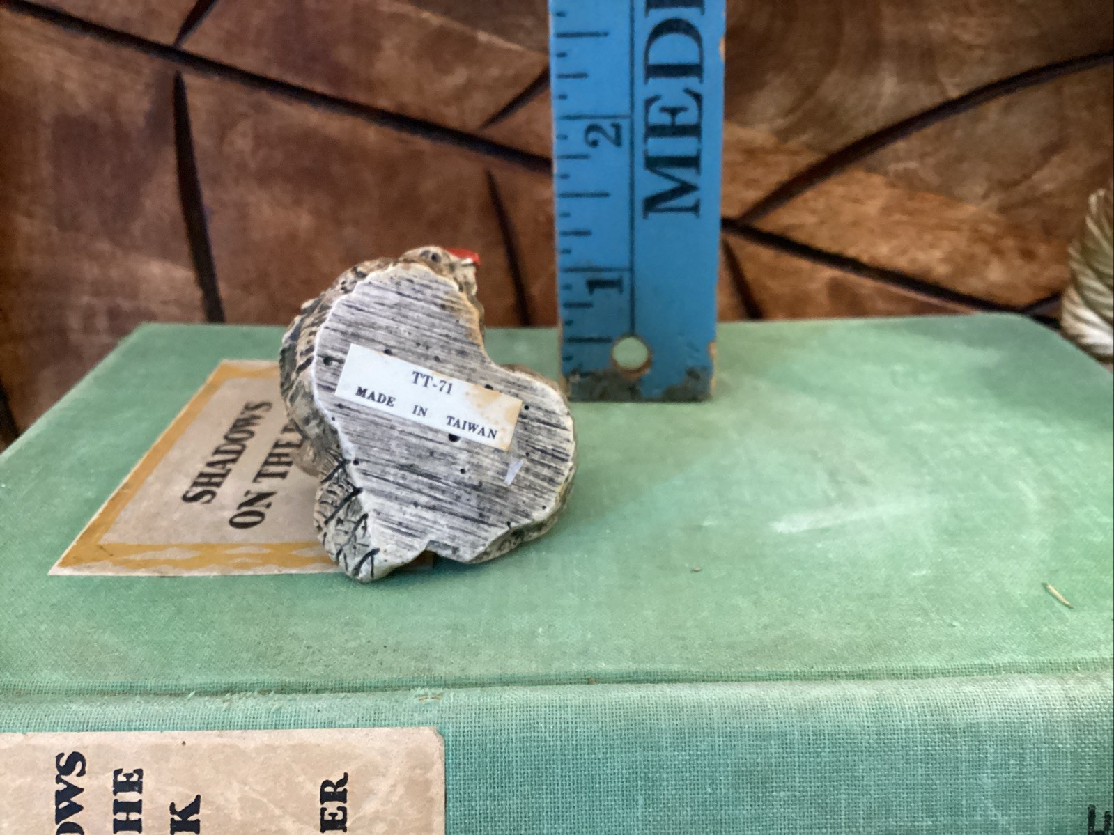 Vintage Small Sparrow Duo Lovebirds Figurine Made In Taiwan 1986 Bird Birds