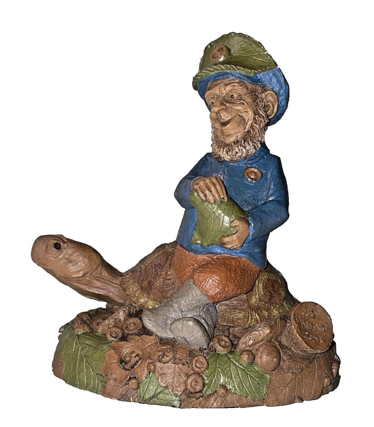 Cairn Tom Clark Gnome Turtle Figurine No Passing Zone T Wolfe 6312 Signed 1994*