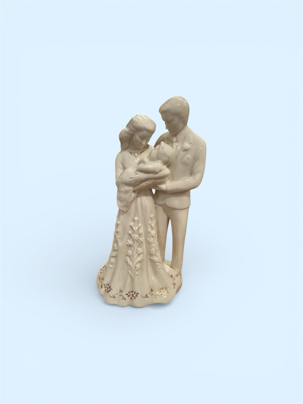 Lenox Baby Mommy And Daddy Figurine