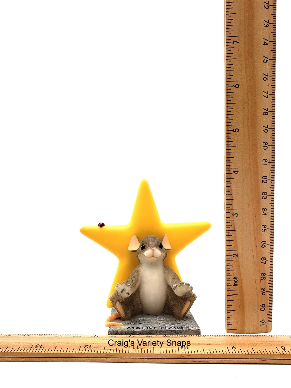 CHARMING TAILS A Star In The Making Figurine, LIMITED EDITION Boxed Fitz & Floyd