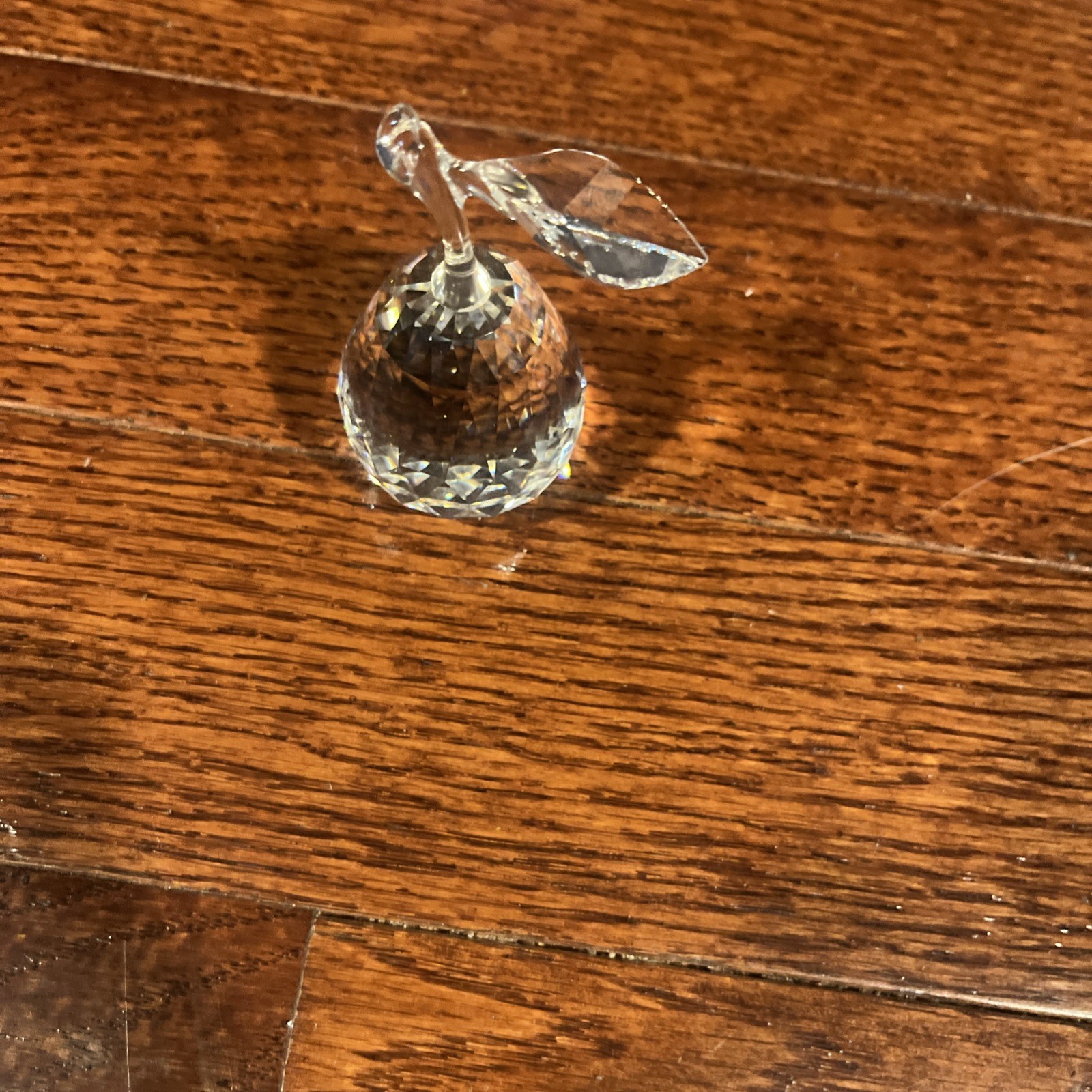 Swarovski Crystal Figurine 7476 000 002 Sparkling Fruit 162885 PEAR 3 1/2″