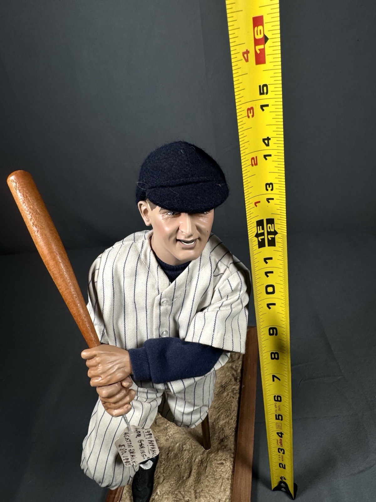Ashton Drake Lou Gehrig Yankees Porcelain Doll MLB Legends Series w/ Tag CEA