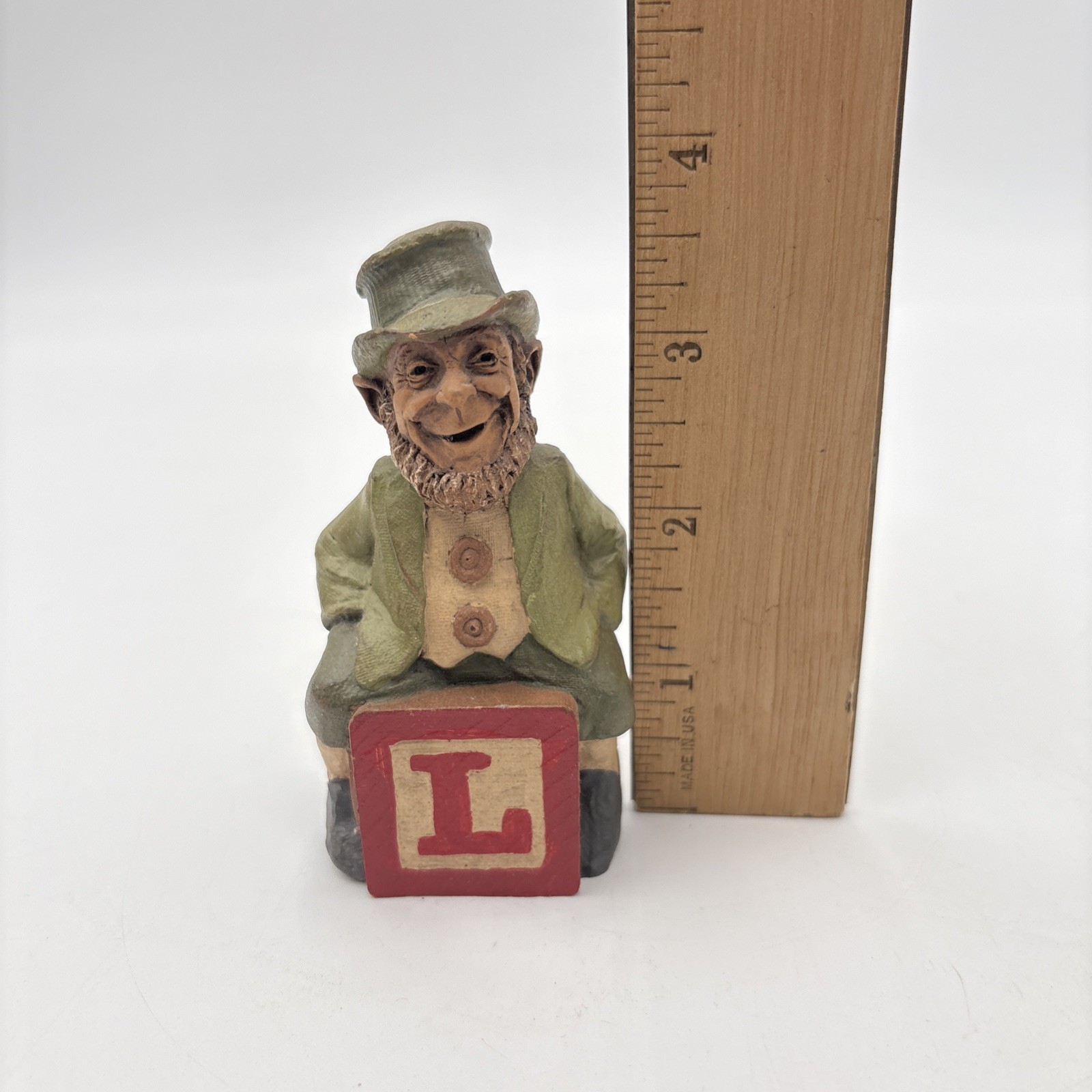 Tom Clark “L” Letter Alphabet Block Gnome