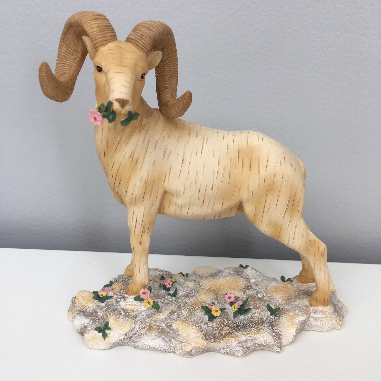 Demdaco Wildflower Angels Animal Ram Dall Sheep Figurine Kathy Killip 2001