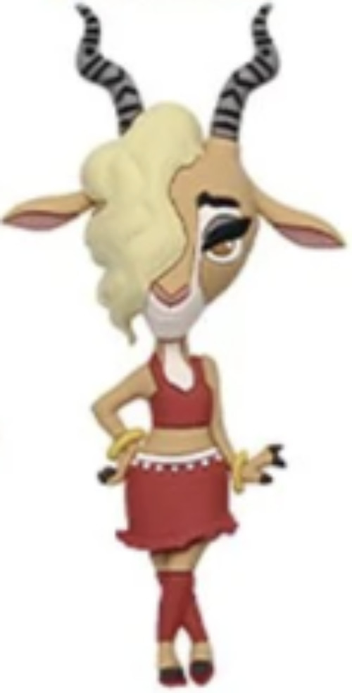 Disney Series 73 Collectible Bag Clip Zootopia 3 Inch Gazelle Exclusive