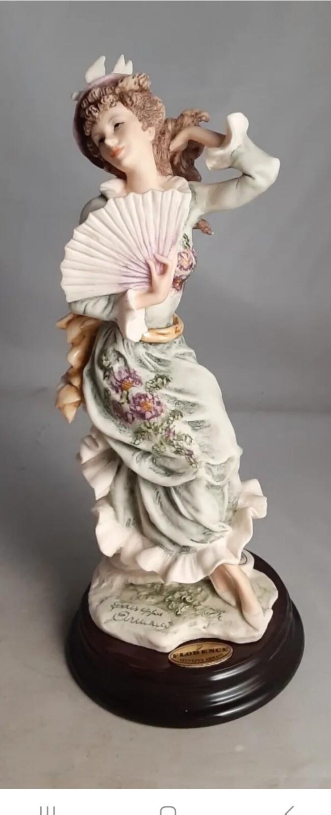 1998 Giuseppe Armani Statue Lady Violet 0756C “Figurine of the Year” MINT