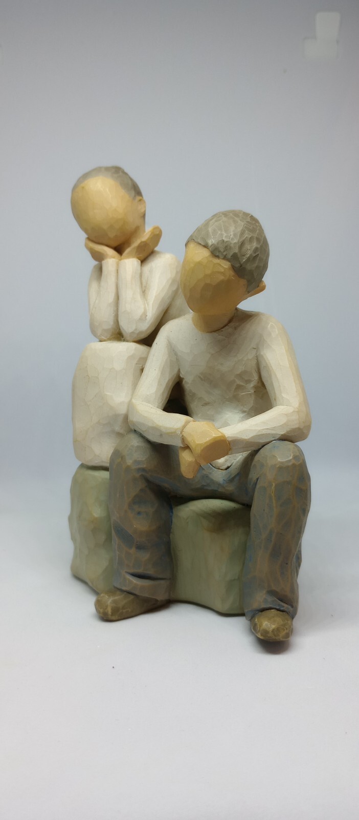 Willow Tree Brother and Sister By My Side Hand-Painted Figure Susan Lordi