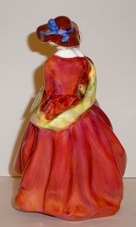1937 ROYAL DOULTON – TOP O’ THE HILL – LADY FIGURINE HN 1834 WITH TAG