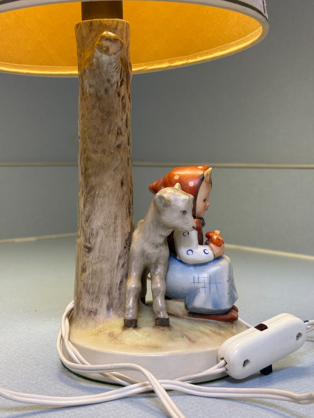 Hummel Table Lamp Goebel MI Hummel Had a Little Lamp