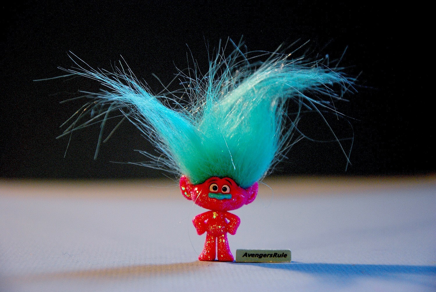 Dreamworks Trolls Hasbro Series 4 Purple Skin Green Hair
