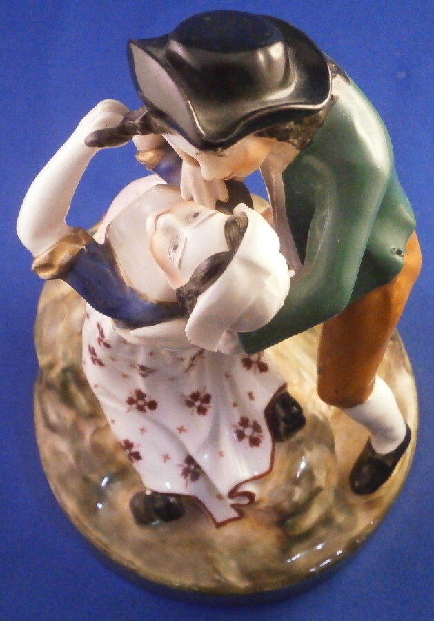 Antique 19thC Niderviller Porcelain Figurine Figure Porcelaine French France