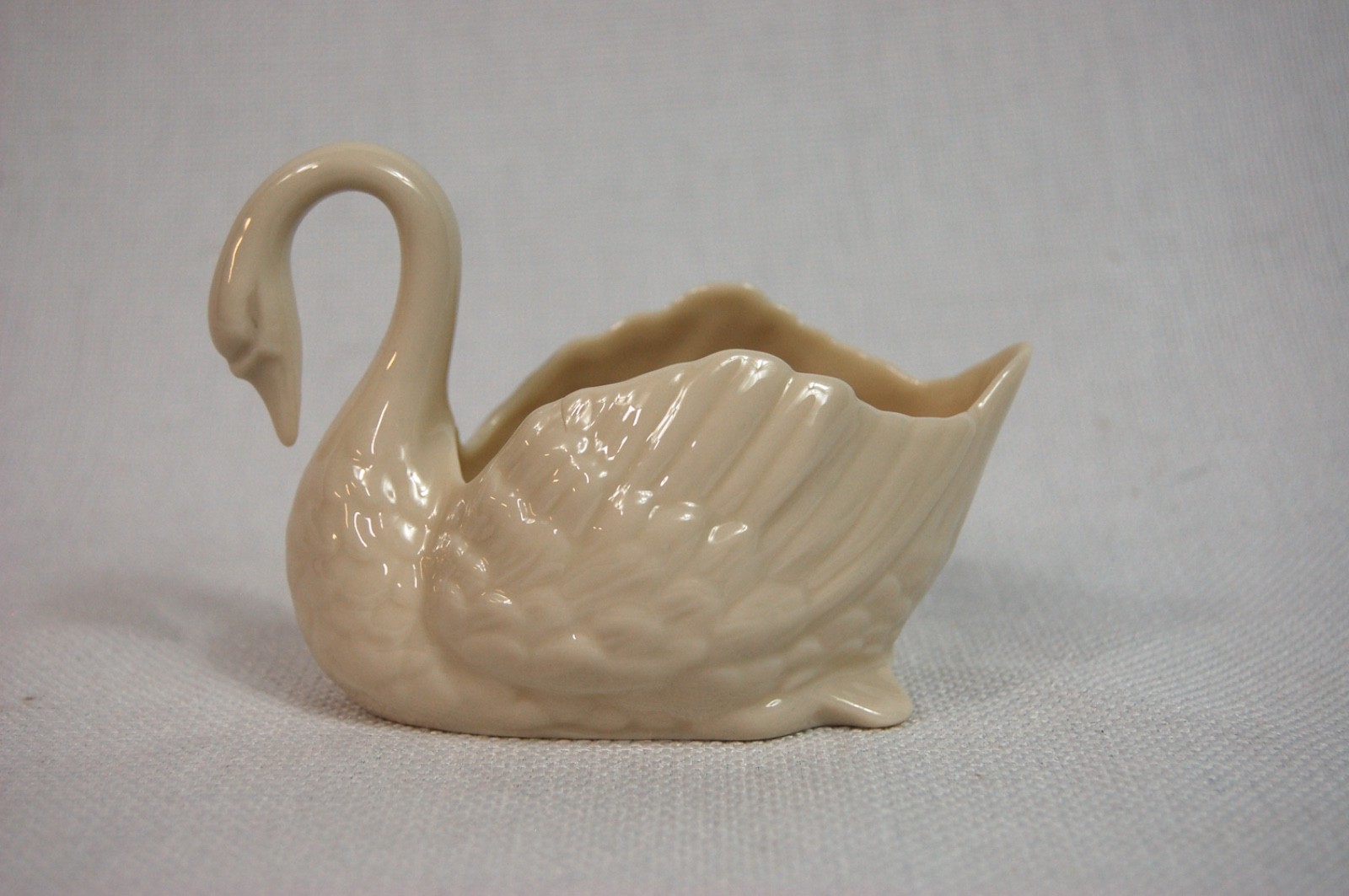 Vintage Lenox Swan Centennial Edition Reproduction 1890 Trinket Bowl Cake Topper