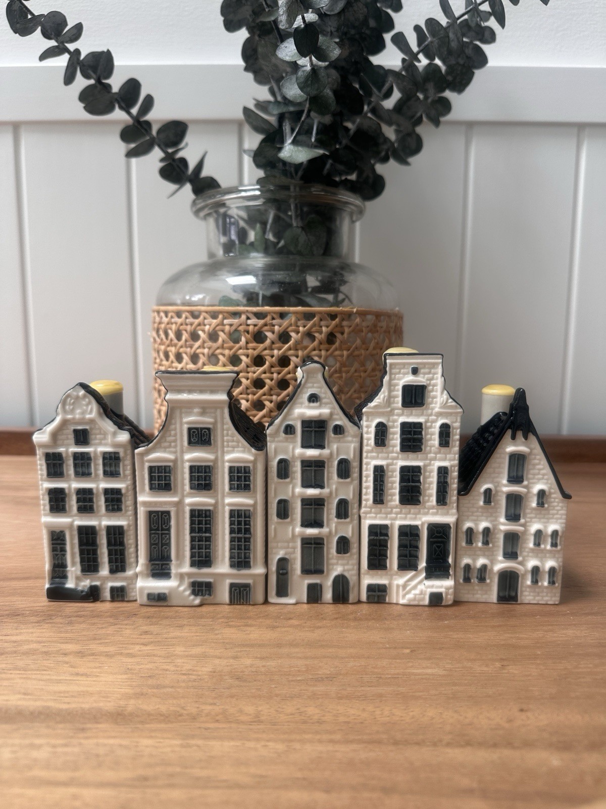 KLM Delft Blue Amsterdam Canal Houses Set #62 #63 #65 #68 #70