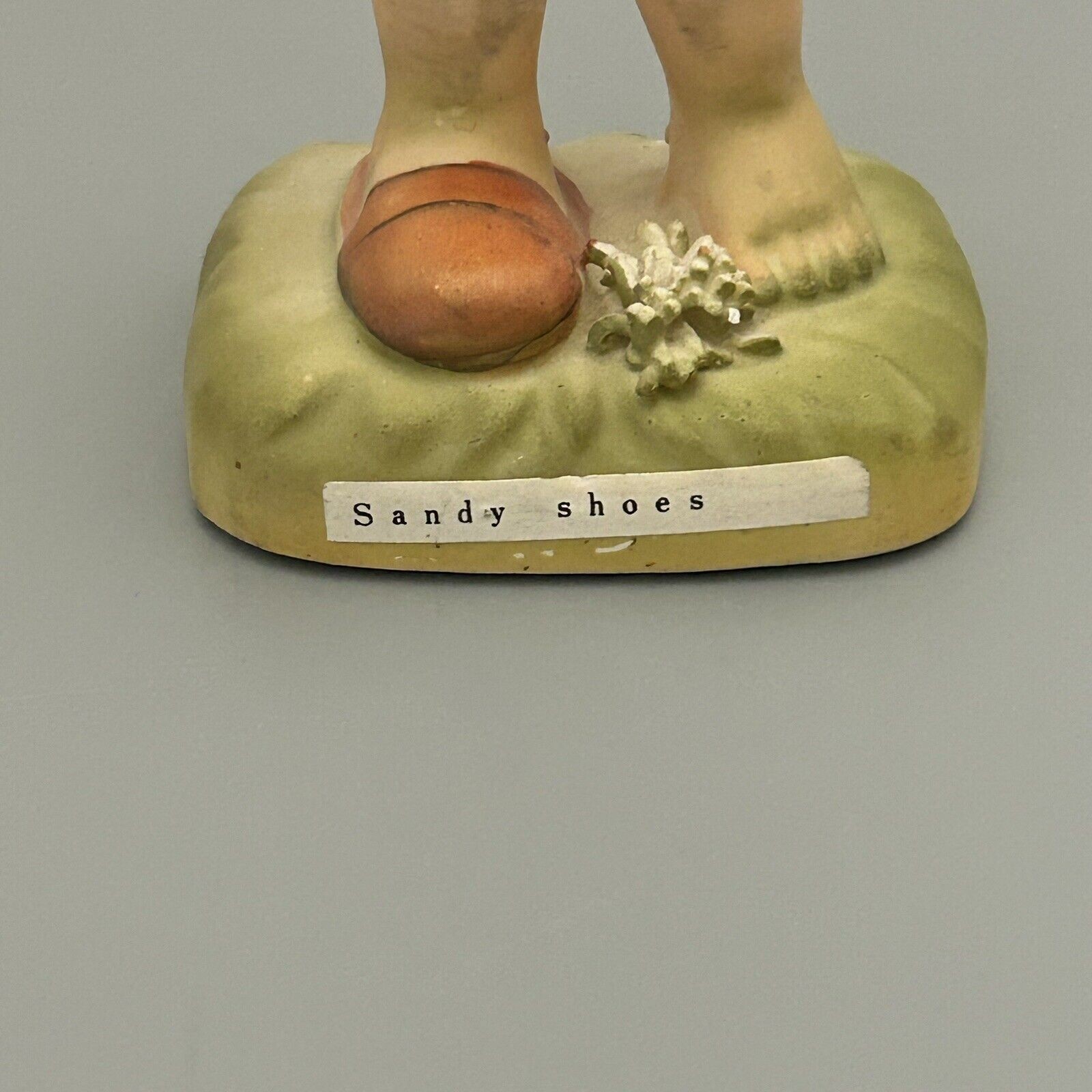 Erich Stauffer Titled Sandy Shoes Girl Figurine Japan 8561 Vintage NO BOX