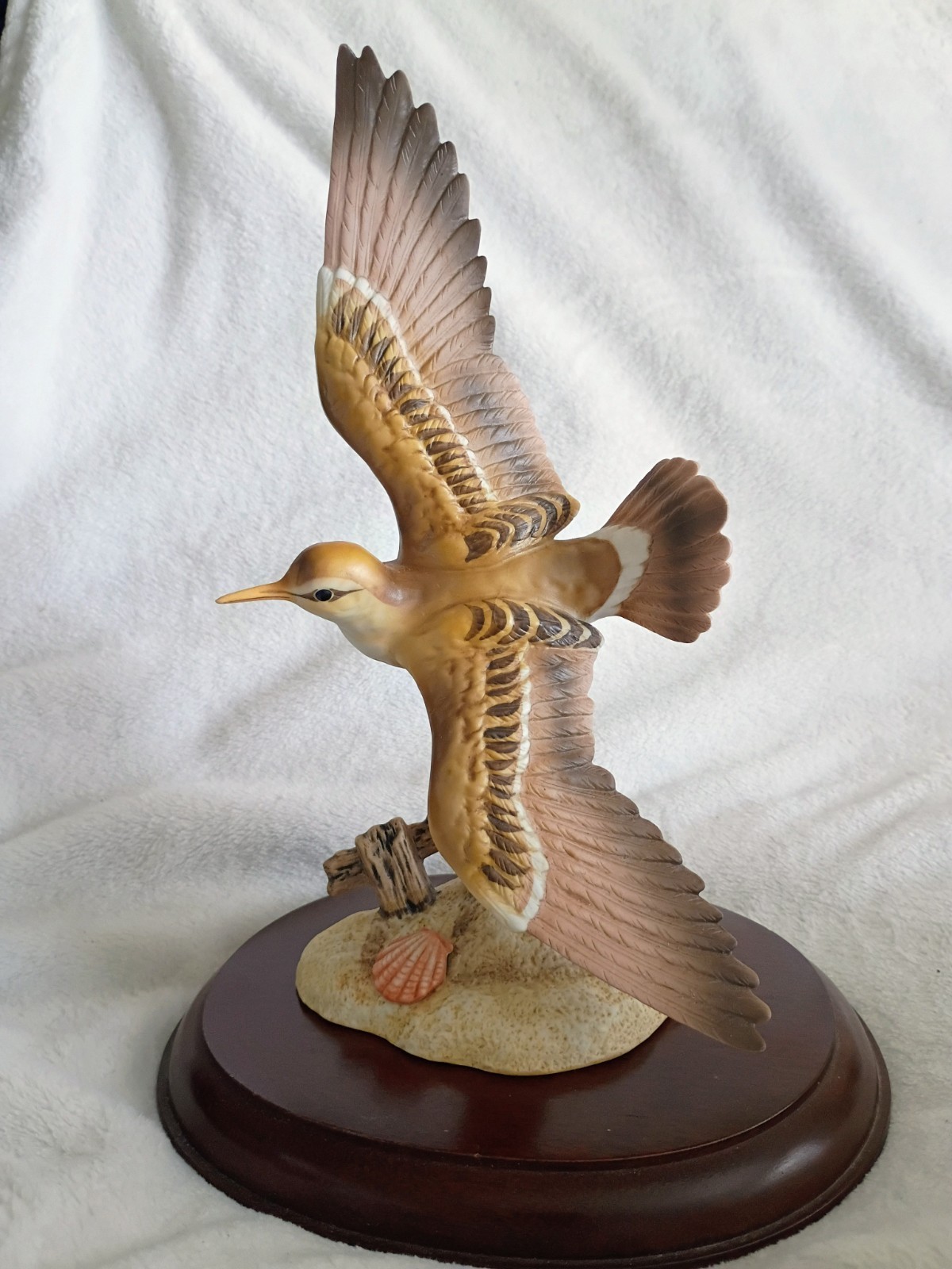 Homoco Masterpiece Porcelain 1986 Sandpiper Figurine