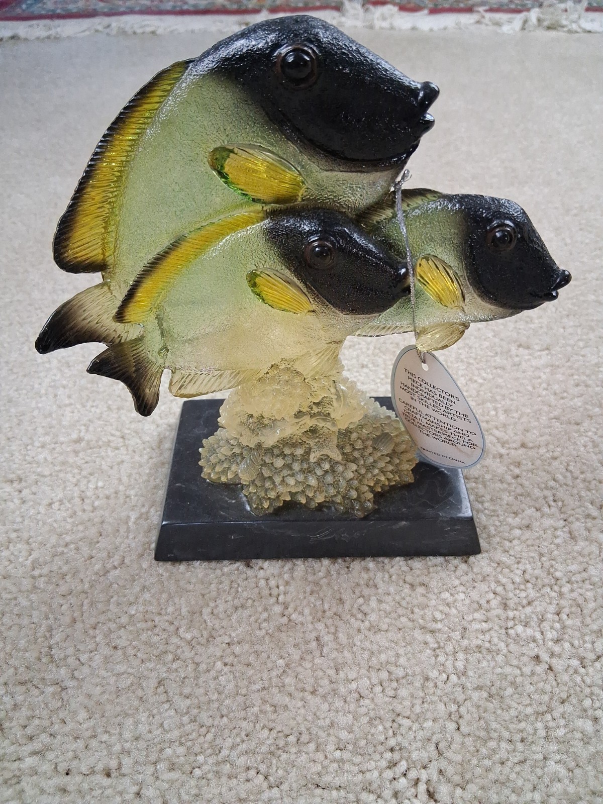 Very Rare Vintage 2001 Rich Collection Handcrafted “Freshwater Angels” Art Deco