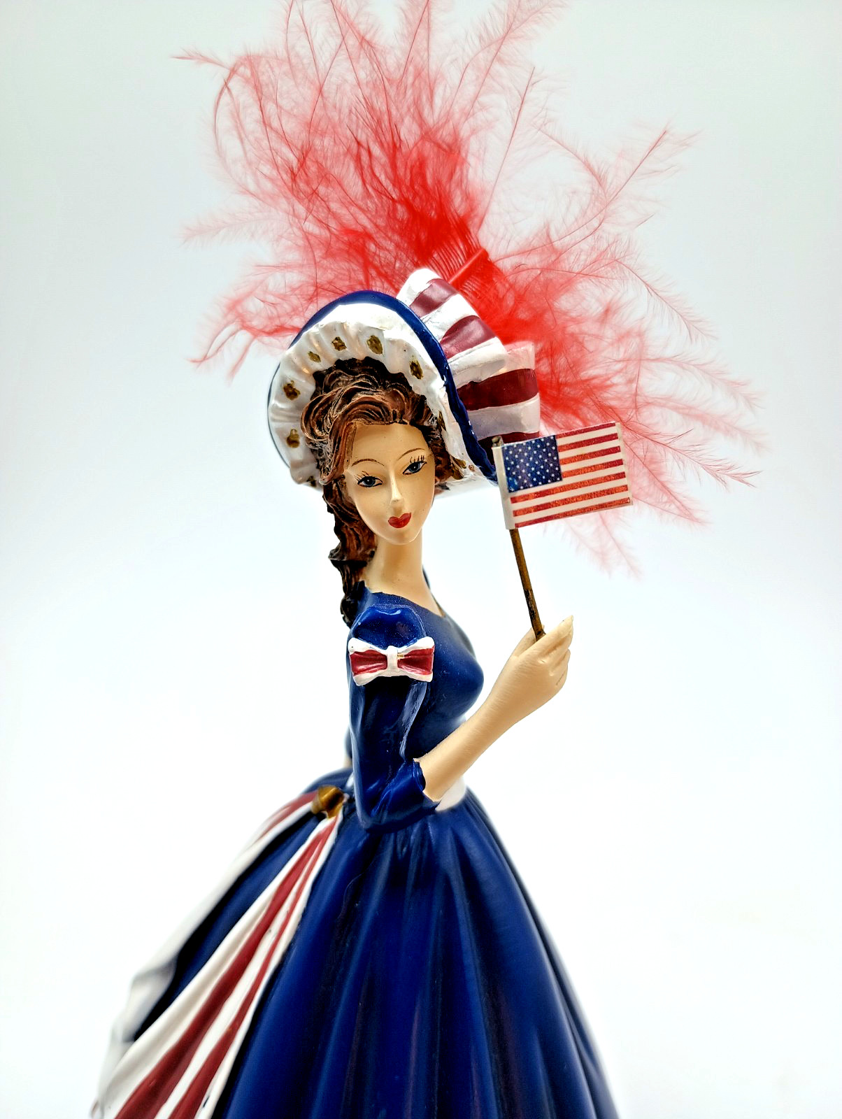 Thomas Kinkade “Freedom’s in Fashion” Figurinen Collection Set 3 Limited Edition