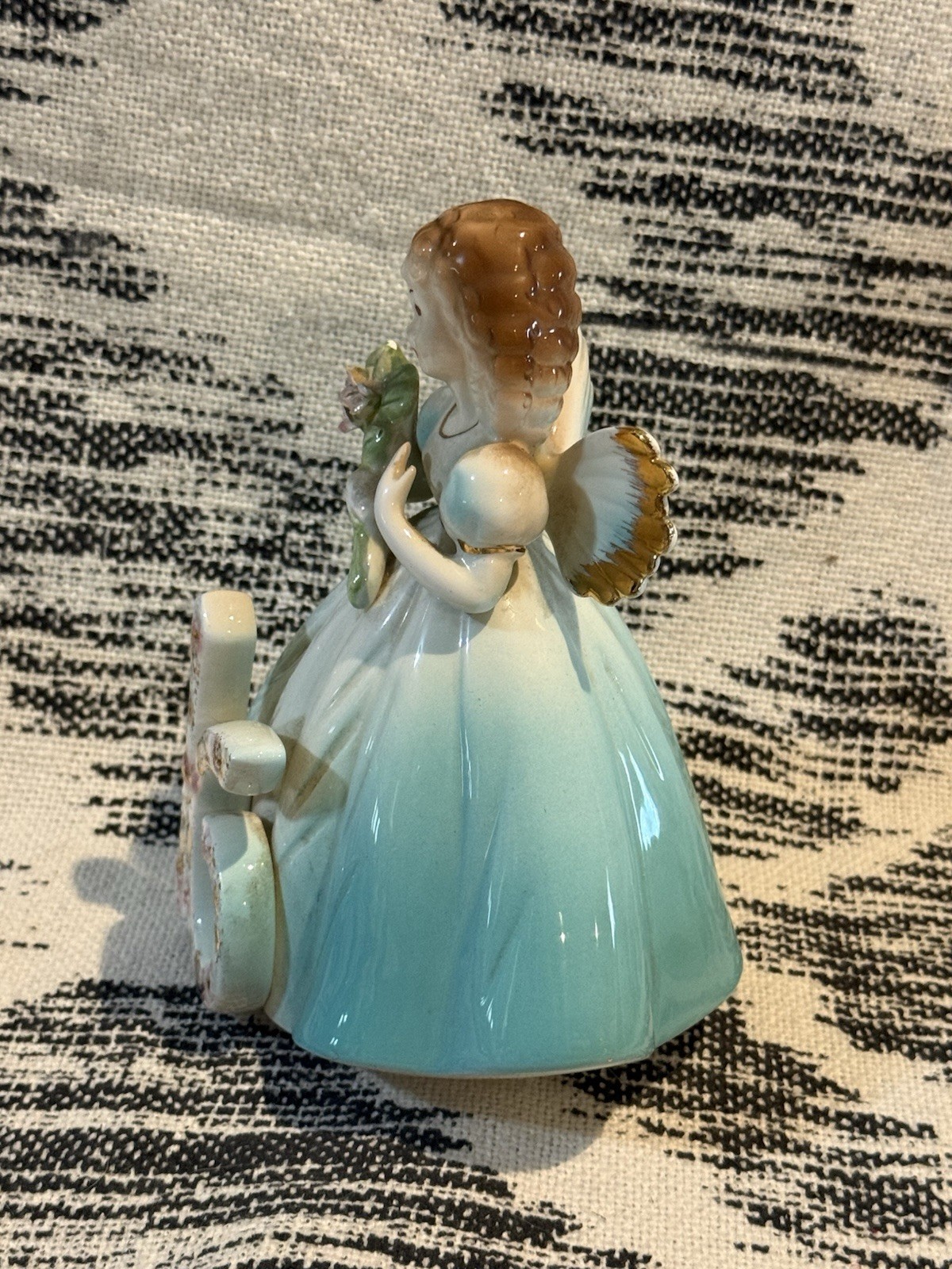 VTG Josef Originals YEAR 16 Birthday Girl Through Years Angel Porcelain Figurine