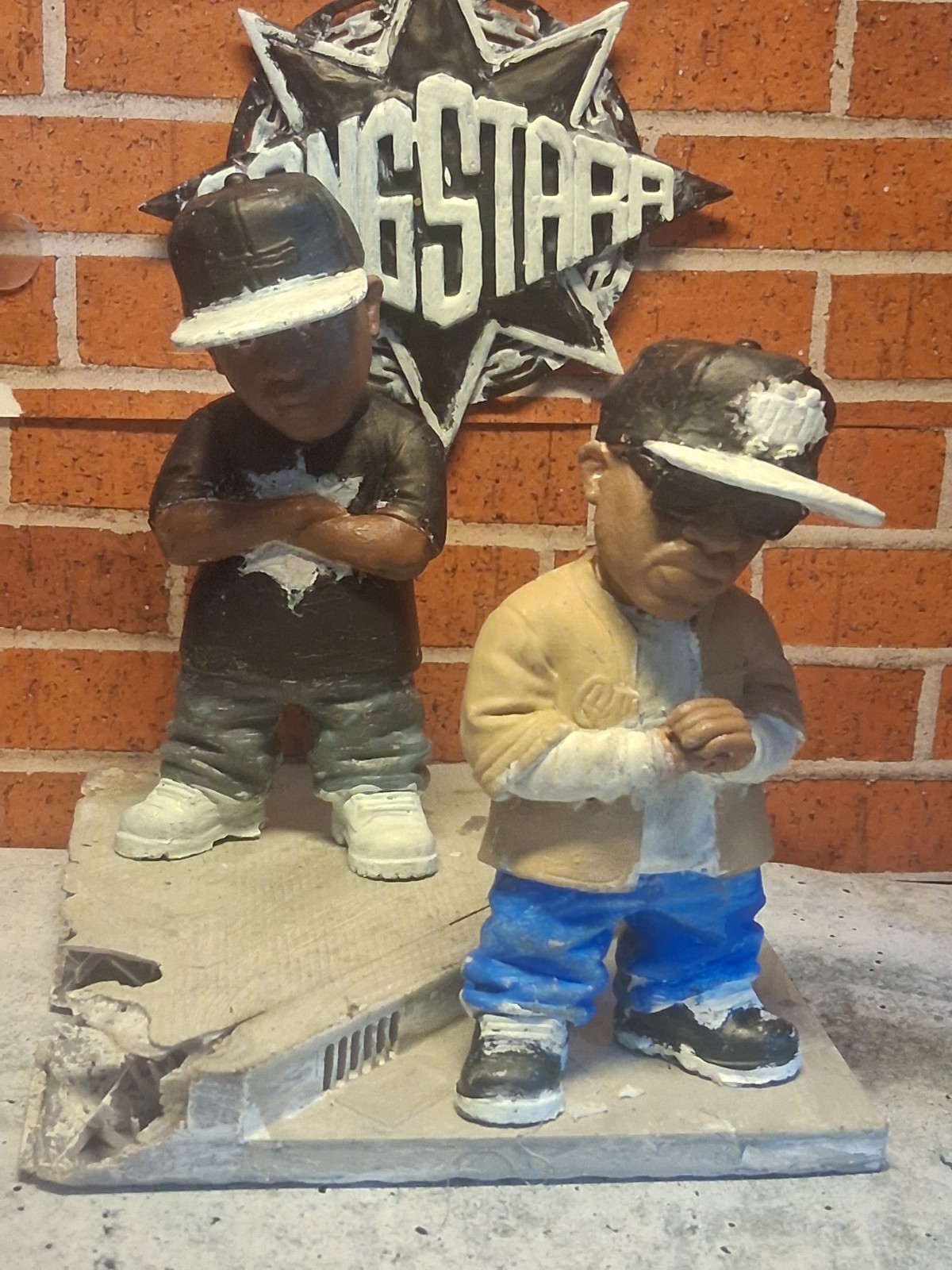 Gang Starr Hand-Painted Resin Figurines Set