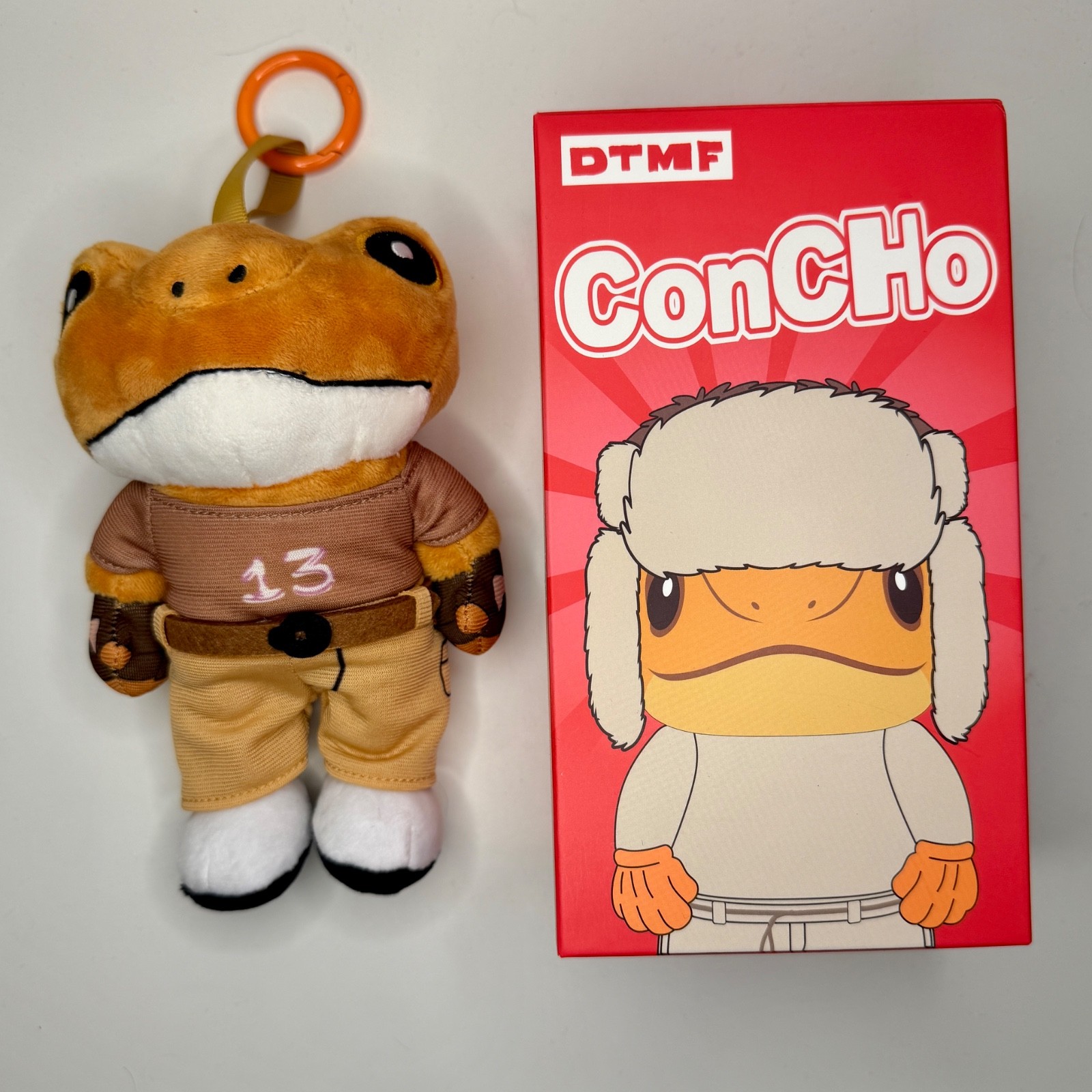 El Sapo Concho Bad Bunny Luchador #13 Plush DTMF Rare Limited Blind Box Variant