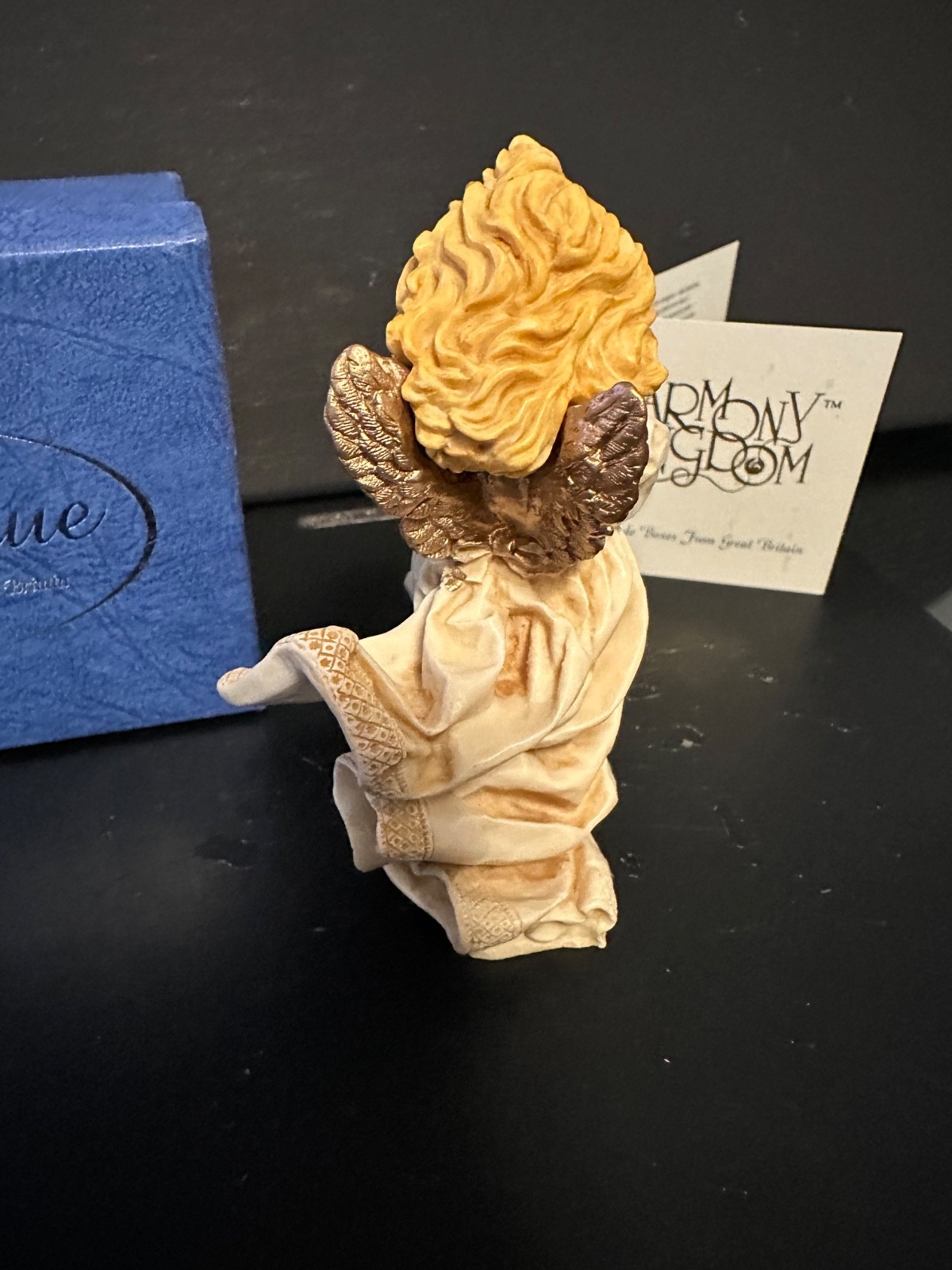 Harmony Kingdom Angelique “Celeste Angel” 1997 Trinket Box Figurine w/ Box ANCE