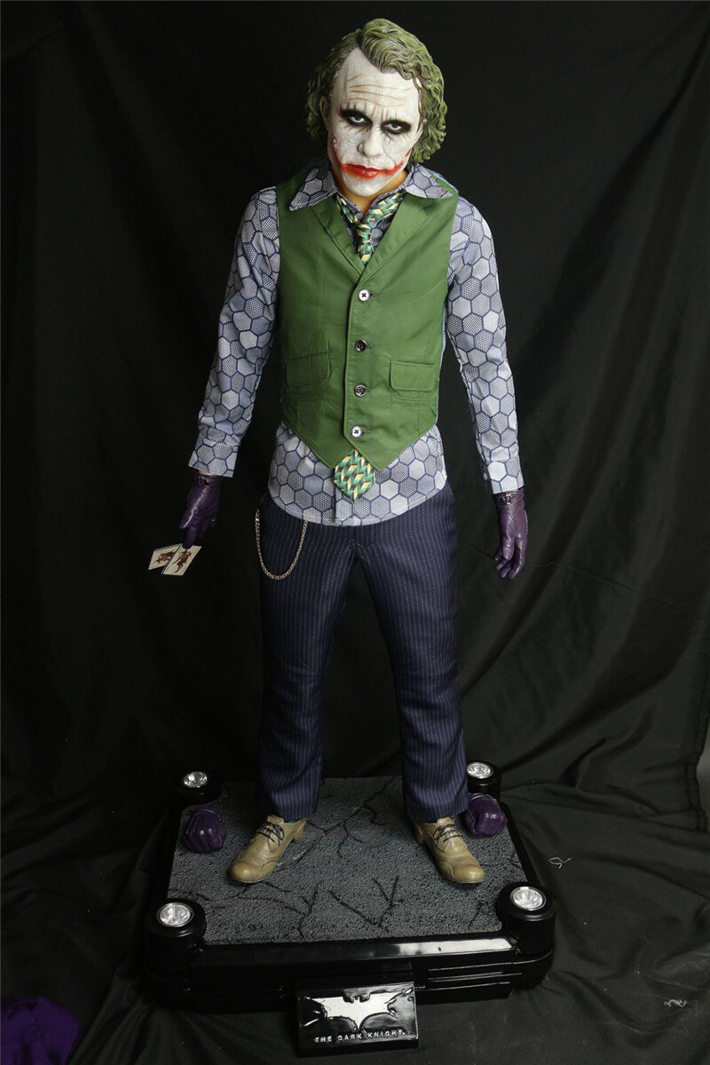 Prime 1 Studio 1/2 Heath Ledger JOKER Statue Resin Figurine Model GK Collectible