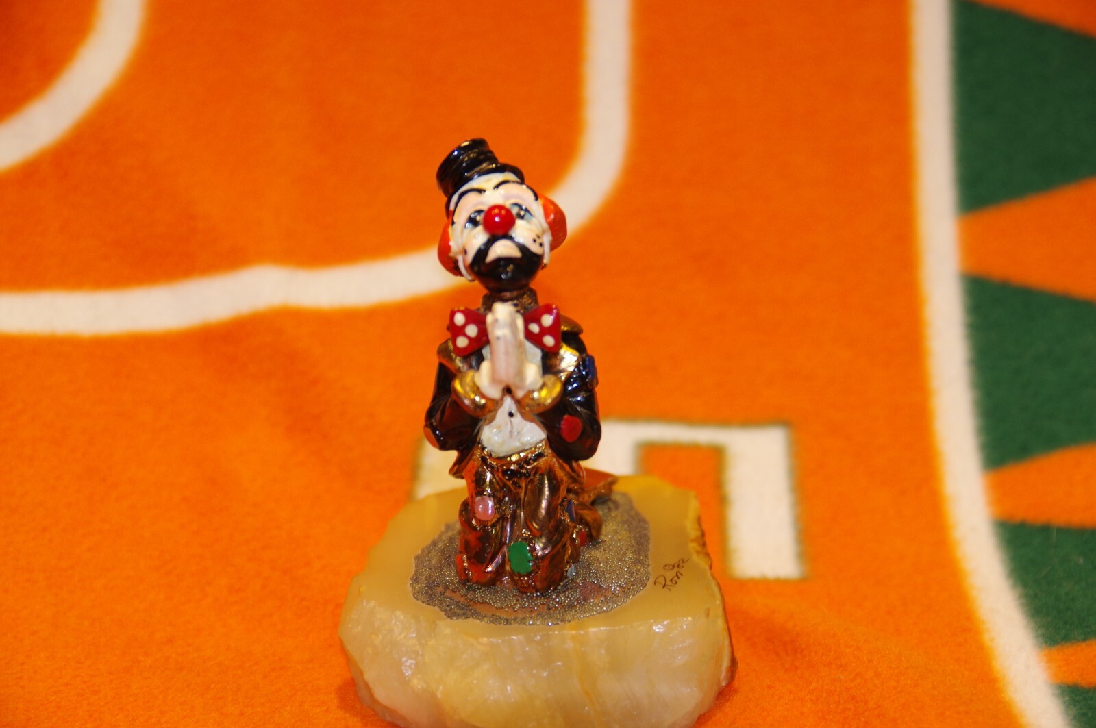 Very good condition Ron Lee World of Clowns, Praying clown, Signed ’82