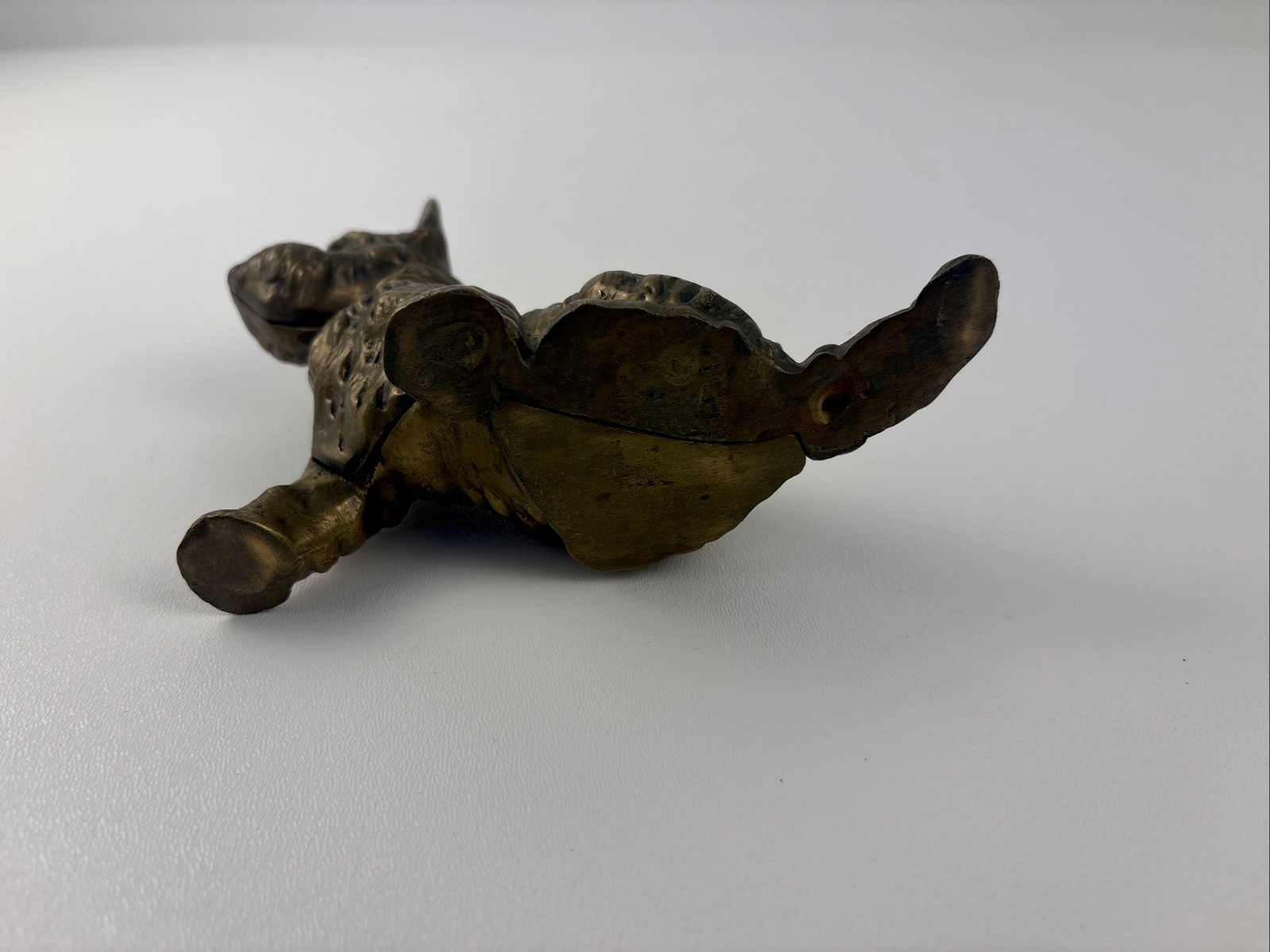 Vintage Solid Brass7″ Scottish Terrier Coin Bank