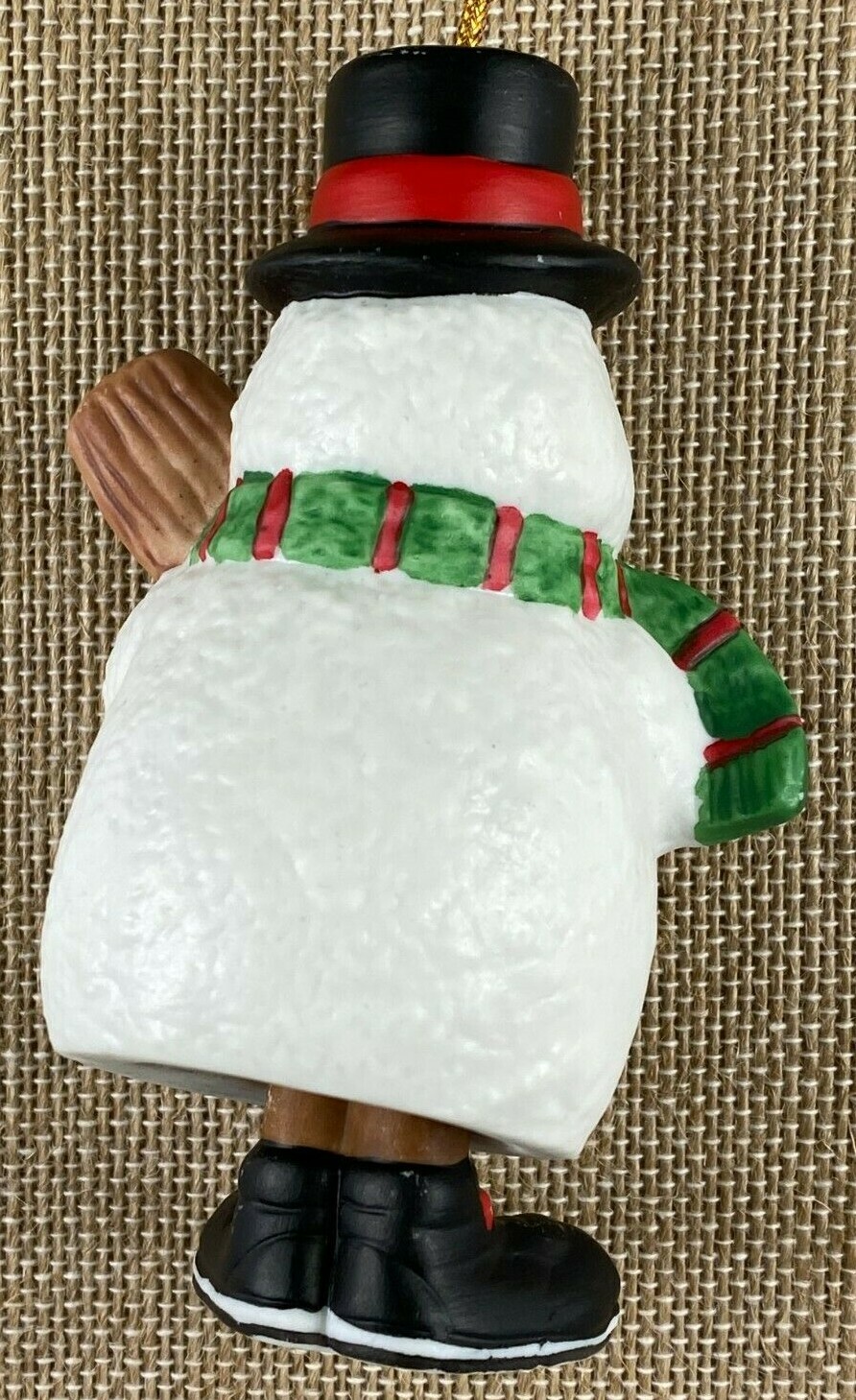 House Of Lloyd Ding-A-Ling Snowman Ornament Bell Type Vintage Christmas 1994