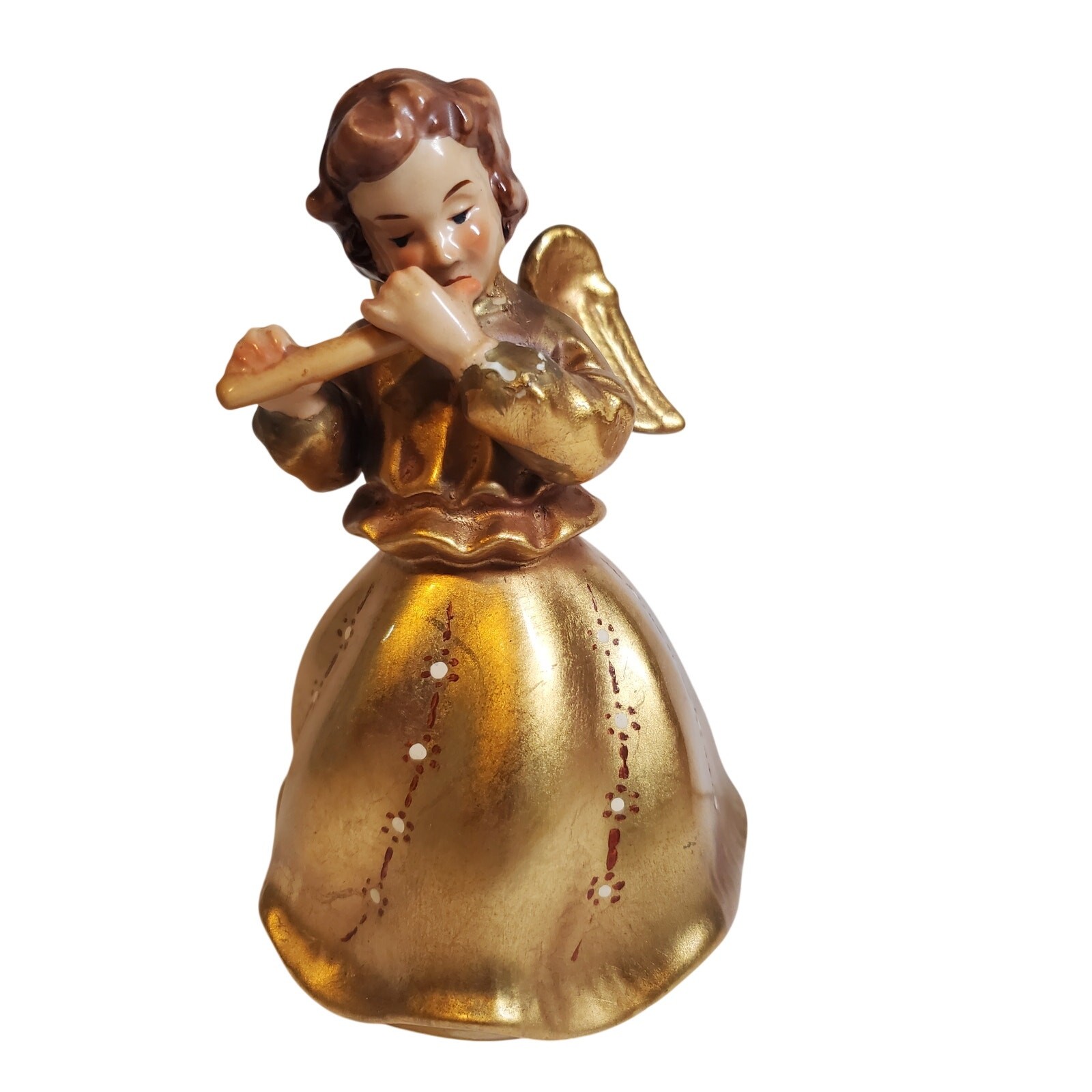 Angel Ceramic Music Figurine – 6″
